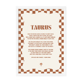 Tiny Tots Prints Zodiac Taurus Child Paper Print Wall Art