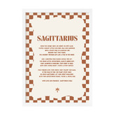 Tiny Tots Prints Zodiac Sagittarius Child Paper Print Wall Art