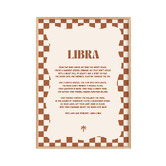 Tiny Tots Prints Zodiac Libra Child Paper Print Wall Art