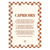 Tiny Tots Prints Zodiac Capricorn Child Paper Print Wall Art