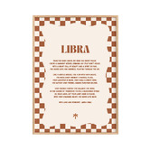 Tiny Tots Prints Zodiac Libra Child Paper Print Wall Art