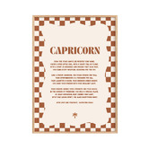 Tiny Tots Prints Zodiac Capricorn Child Paper Print Wall Art