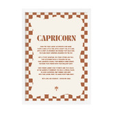 Tiny Tots Prints Zodiac Capricorn Child Paper Print Wall Art