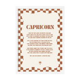 Tiny Tots Prints Zodiac Capricorn Child Paper Print Wall Art
