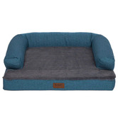 Kazoo Teal Boudoir Pet Bed