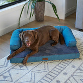 Kazoo Teal Boudoir Pet Bed