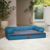 Kazoo Teal Boudoir Pet Bed