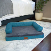 Kazoo Teal Boudoir Pet Bed