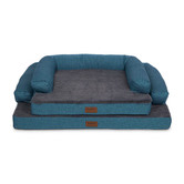 Kazoo Teal Boudoir Pet Bed