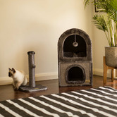 Kazoo Cat Scratching Post with Toy
