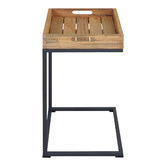 Teak Two Recycled Teak Wood Tray Table