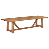 Teak Two Jaya Recycled Teak Wood Outdoor Dining Table