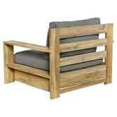 Teak Two Castello Recycled Teak Wood Outdoor Armchair