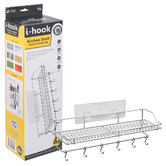 i-hook Stainless Steel Kitchen Shelf with Hooks