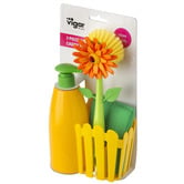 Vigar 3 Piece Flower Power Sink Caddy with Soap Dispenser Set