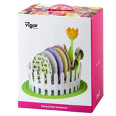 Vigar 3 Piece Flower Power Dish &amp; Cutlery Drainer Set