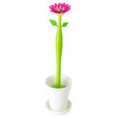 Vigar Flower Power Toilet Brush with Holder