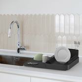 Vigar Metal Dish &amp; Cutlery Drainer Set