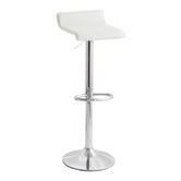 By Designs Aerglo Faux Leather Adjustable Barstools