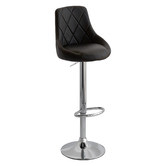 By Designs Cassini Faux Leather Adjustable Barstools
