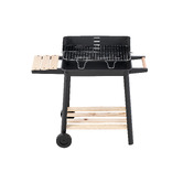 By Designs Augusta Carbon Steel Barbecue Grill on Trolley Stand
