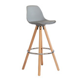 By Designs 70cm Harmon Faux Leather Bar Stools
