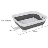 By Designs Hollie Collapsible Dish Drying Rack