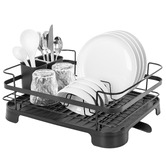 By Designs Black Osborne Dish Drying Rack