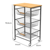 By Designs Brook Kitchen Storage Trolley