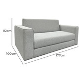 Bliss Clubb Day Dream Upholstered Fold Out Double Sofa Bed