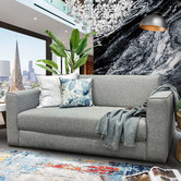 Bliss Clubb Day Dream Upholstered Fold Out Queen Sofa Bed
