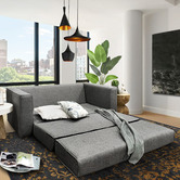 Bliss Clubb Day Dream Upholstered Fold Out Queen Sofa Bed