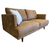 Bliss Clubb Lionel 2 Seater Italian Leather Sofa