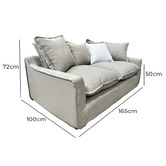 Bliss Clubb Rivellino 2 Seater Sofa