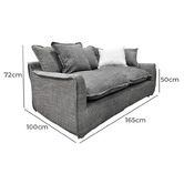 Bliss Clubb Rivellino 2 Seater Sofa