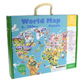 Tookyland Tookyland 500 Piece World Map Jigsaw Puzzle