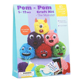Tookyland Tookyland Pom-Pom Monster Craft Kit