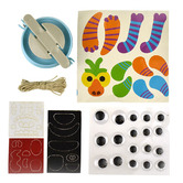 Tookyland Tookyland Pom-Pom Monster Craft Kit