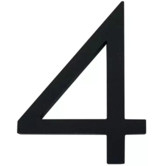 Bayside Luxe Aluminium Floating House Number