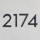 Bayside Luxe Aluminium Floating House Number