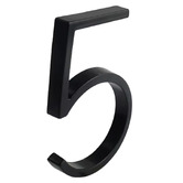 Bayside Luxe Black Zinc Alloy Floating House Number