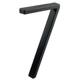 Bayside Luxe Black Zinc Alloy Floating House Number