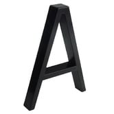 Bayside Luxe Black Zinc Alloy Floating House Number