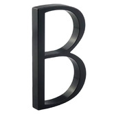 Bayside Luxe Black Zinc Alloy Floating House Number
