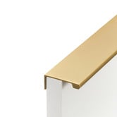 Bayside Luxe Clovelly Brass Lip Cabinet Handle
