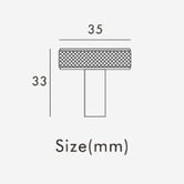 Bayside Luxe Brighton Brushed Nickel Round Knob