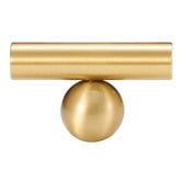Bayside Luxe Hamilton Brass T-Bar Knob