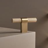 Bayside Luxe Scarborough Brass T-Bar Knob