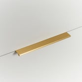 Bayside Luxe Clovelly Brass Lip Cabinet Handle