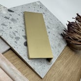 Bayside Luxe Clovelly Brass Lip Cabinet Handle